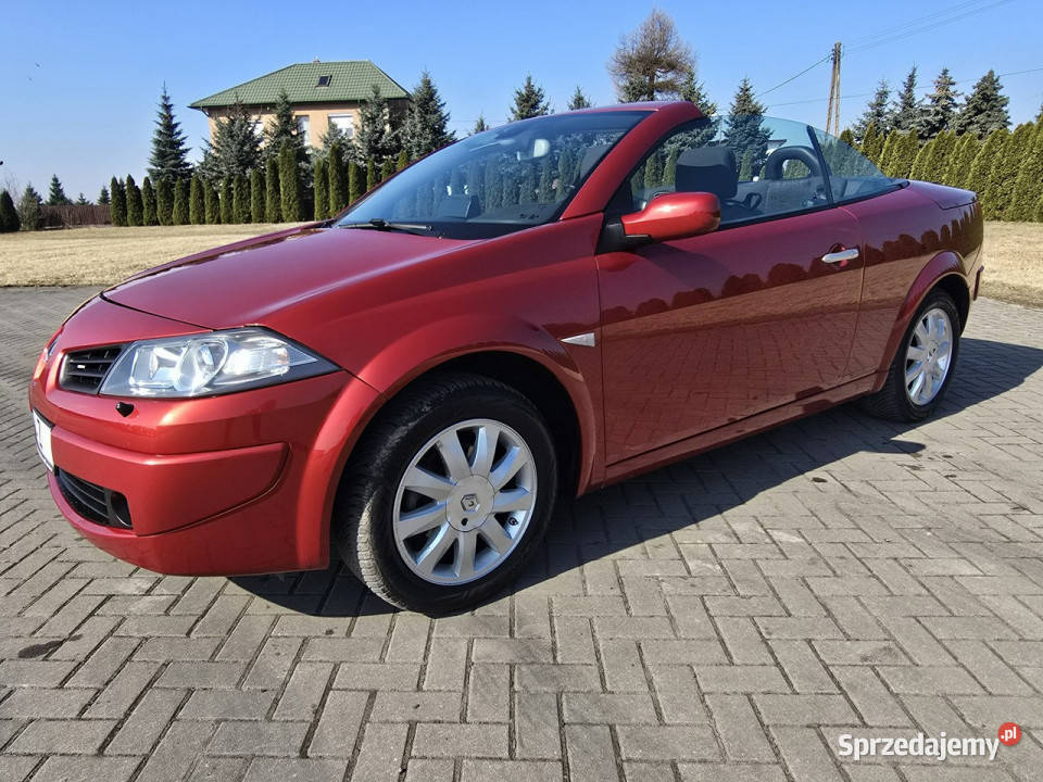 Renault Megane 20Gaz bordowy łódzkie Kutno