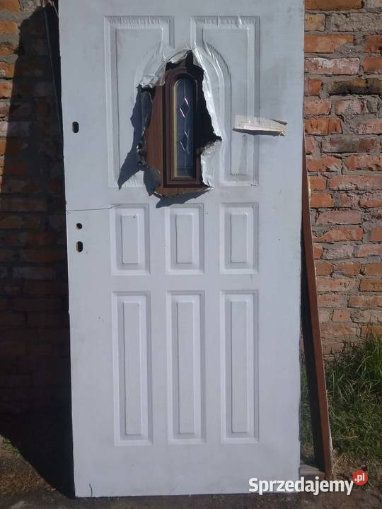 Drzwi wejsciowe 90 prawe Drzwi zewnętrzne Unisław