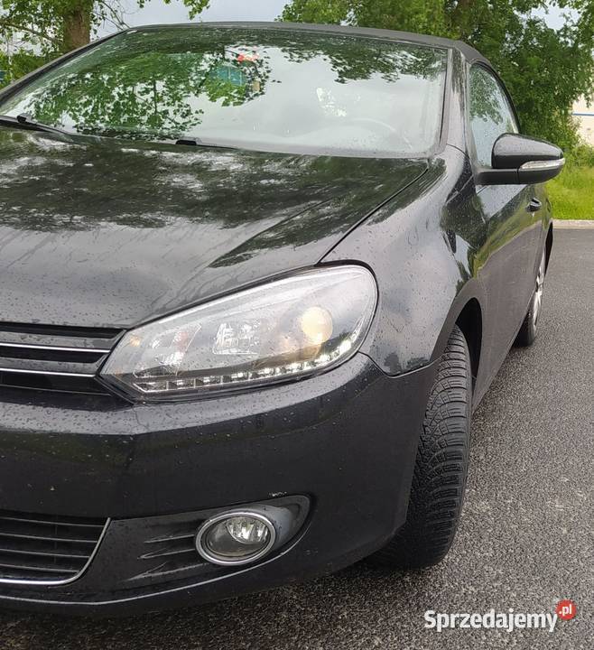 Golf 6 cabrio 16 TDI piękny fantastyczny zamiana nieuszkodzony Polkowice