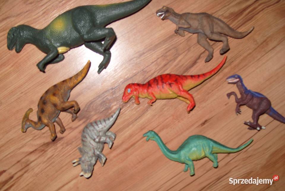 6 figurek Dinozaurów wielkopolskie Rawicz