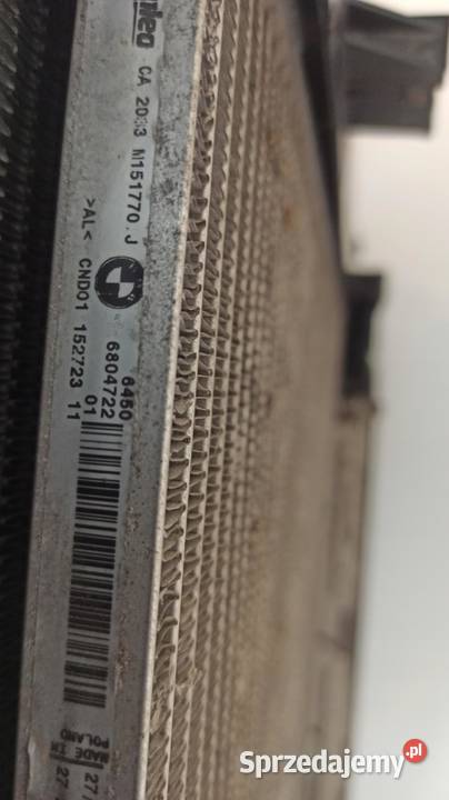 KOMPLET CHŁODNIC BMW F20 F22 F30 F32 F33 F34 F36 sprzedam