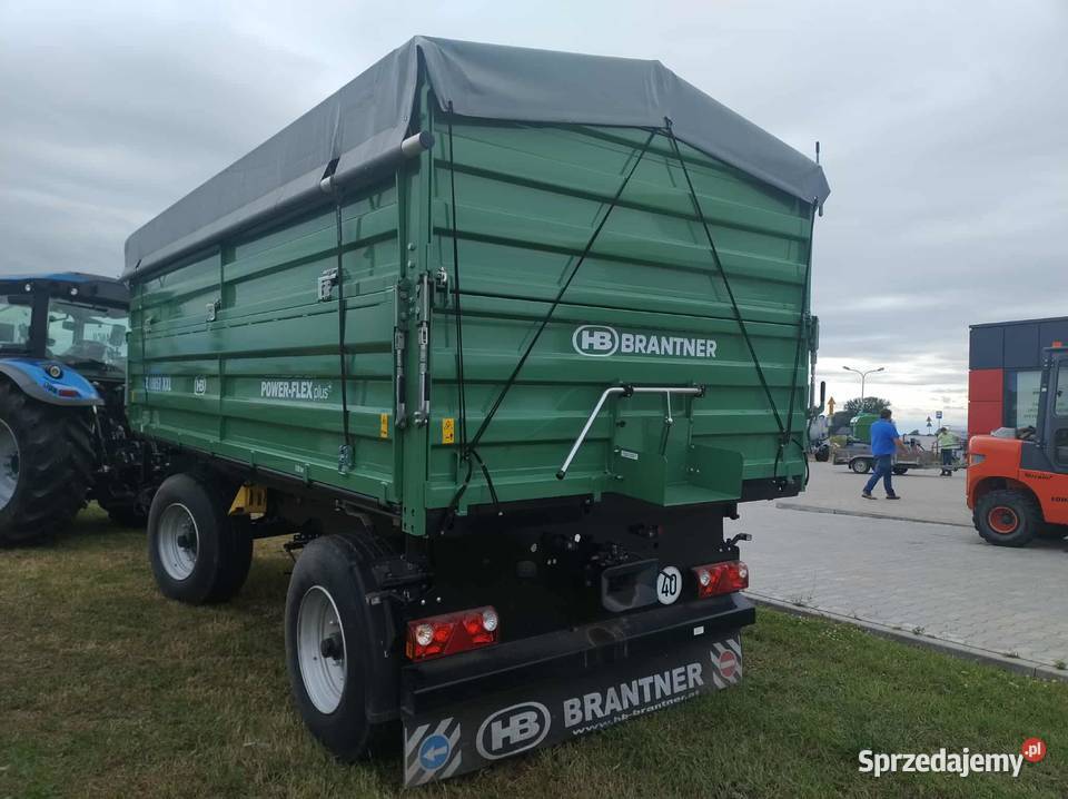Sprzedam Przyczepe BRANTNER Z 180512 XXL nieuszkodzony Grabica sprzedam
