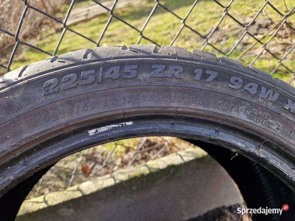 Opony Letnie 22545R17 Samochodowe świętokrzyskie sprzedam