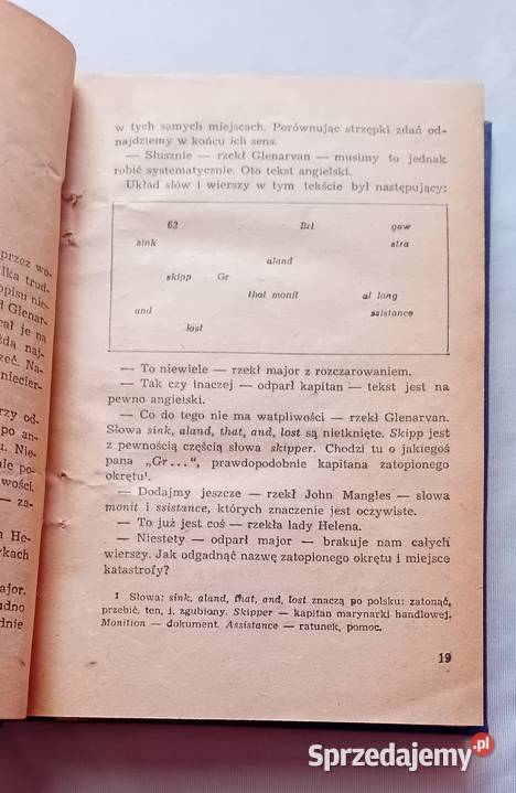 Juliusz Verne Dzieci kapitana Granta Tomy 1 i 2 Koźminek