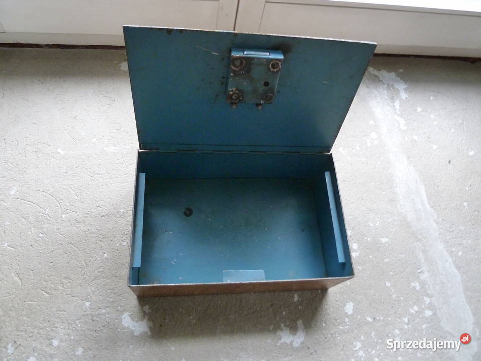 Kaseta metalowa masywna przenośna Kraków sprzedam