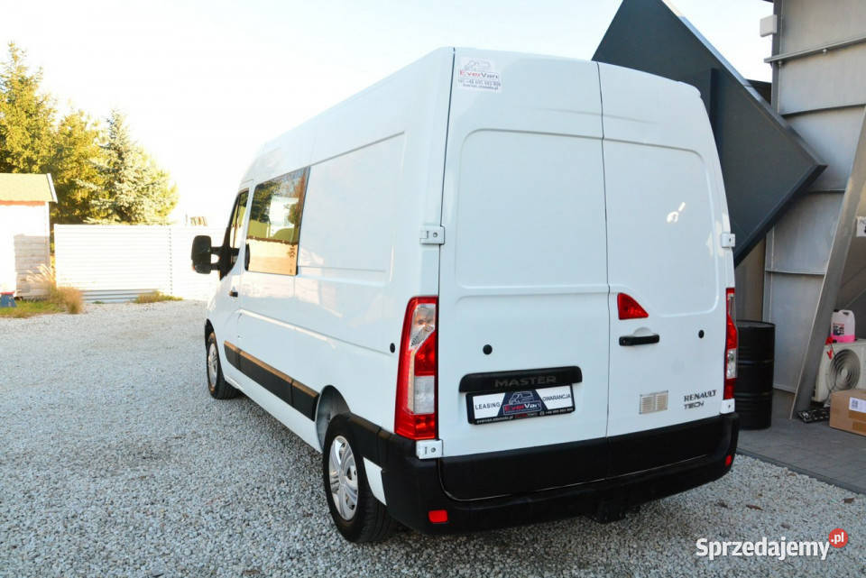 Renault Master średniak 7 osobowy brygadówka furgon mazowieckie Warszawa