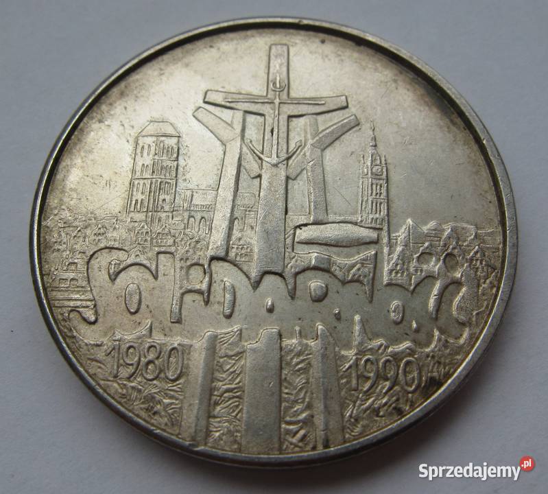 100000 1990 Solidarność typ C Numizmatyka Numizmatyka Dąbrowa Górnicza sprzedam