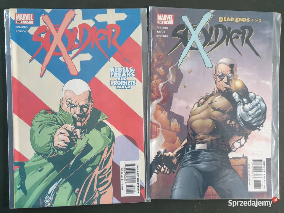 Soldier X 7 oryginalnych komiksów Marvel USA Komiksy Gdynia