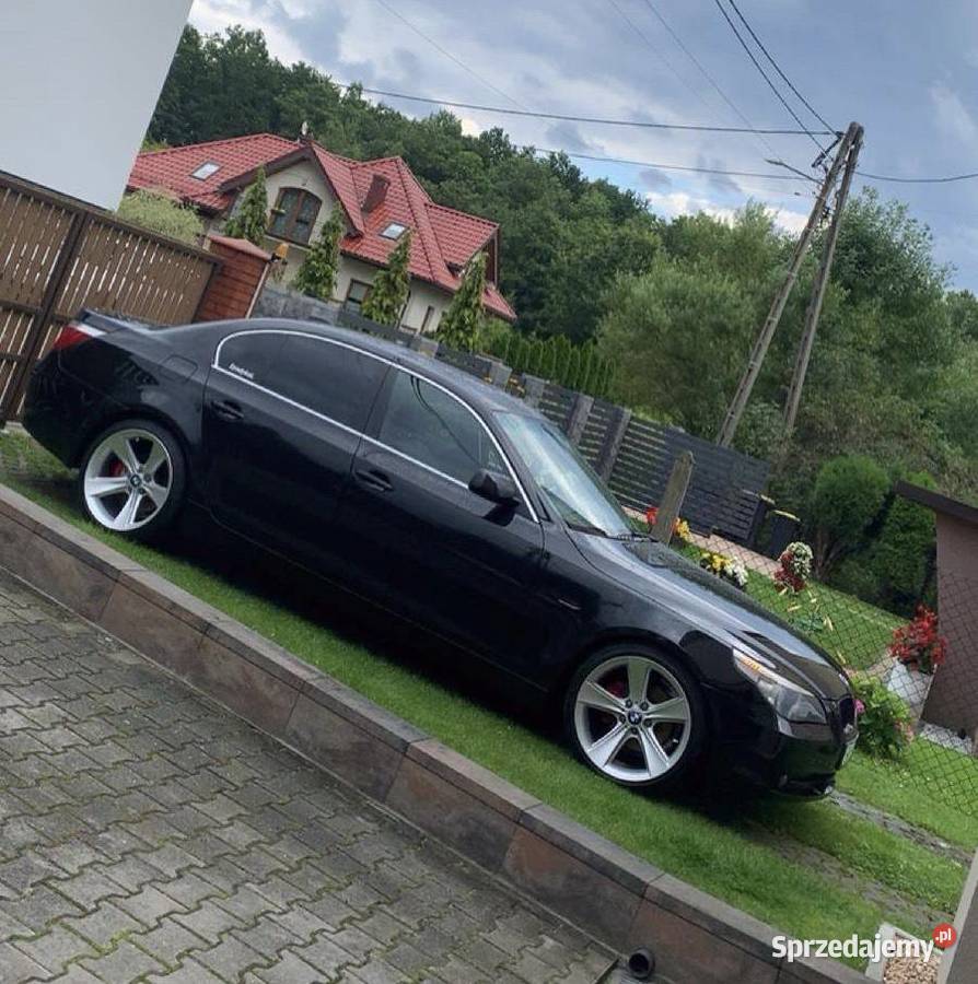 BMW e60 25 LPG r6 bixenon navi skóra szyberdach komputer pokładowy Seria 5 Zawiercie