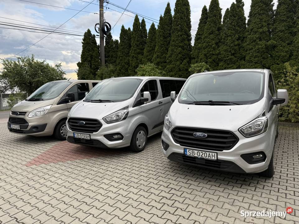 Wynajem busów 9cio osobowych z kierowcą bez Ford Wynajem pojazdów Limanowa