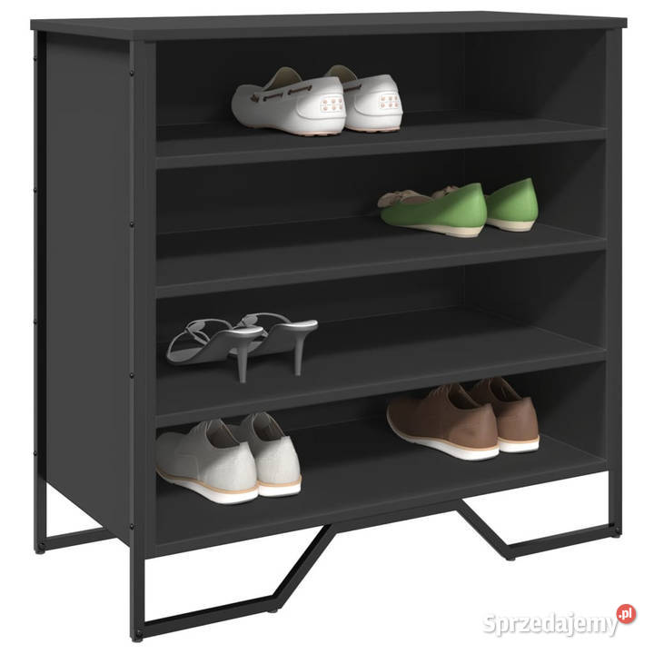 Szafka na buty czarna 80x38x78 materiał mazowieckie Warszawa