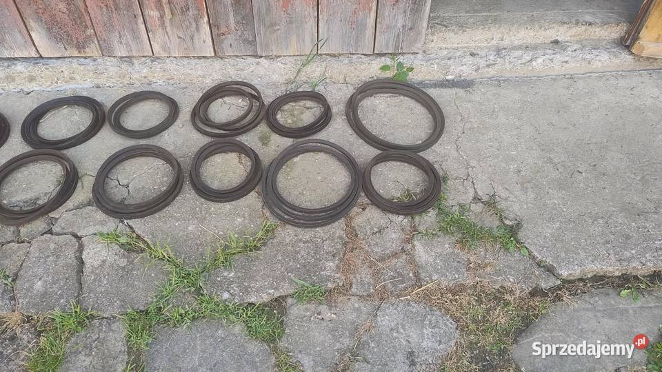 Paski klinowe 18 sztuk nowe różne rozmiry Części i osprzęt rolniczy Miechów