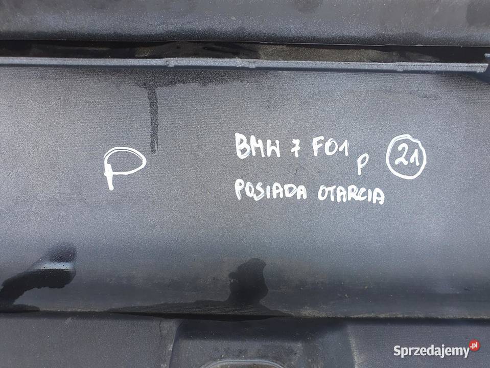BMW F01 LISTWA PROGOWA PRAWA próg prawy 7207158 Rudka