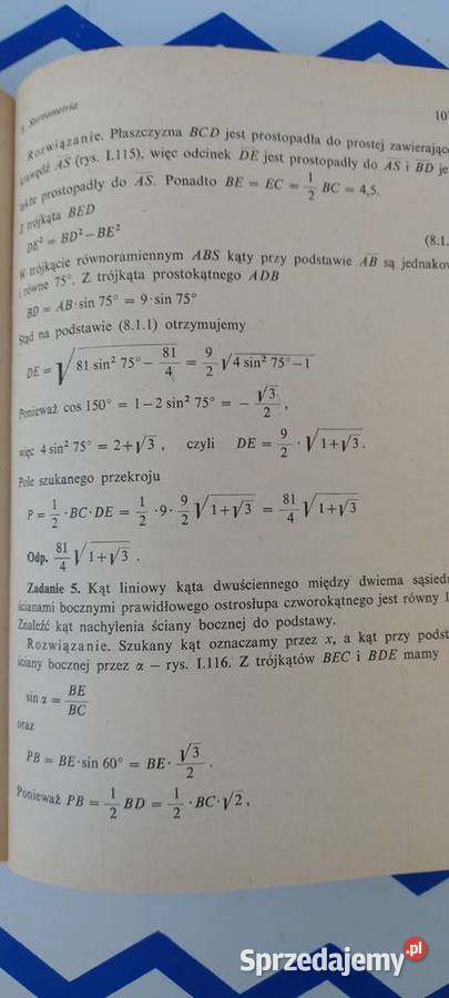 Matematyka w zadaniach 2 Lublin sprzedam