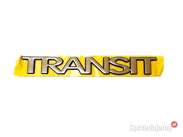 EMBLEMAT NAPIS PRZÓD PRAWYCH DRZWI FORD TRANSIT Emblematy Głogów sprzedam