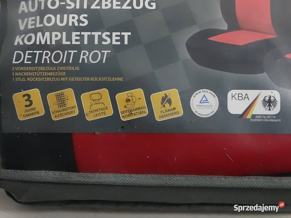 Nowy komplet pokrowców samochodowych AUTO XS Biłgoraj