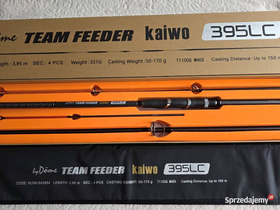 Wędka By Dme TEAM FEEDER Kaiwo LC 395 precyzja Zamość sprzedam