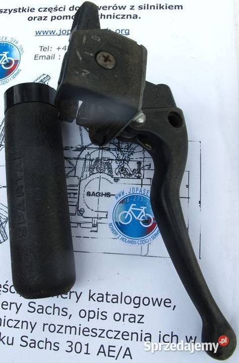 Manetka rączka przełącznik do roweru z silnikiem Rogów