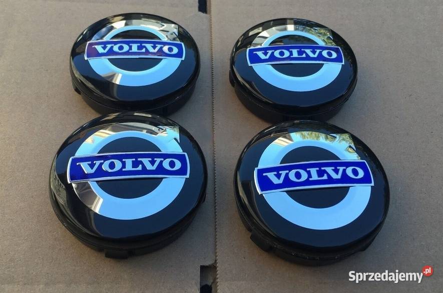 Dekielki logo Volvo czarno srebrne 64mm Zamość sprzedam