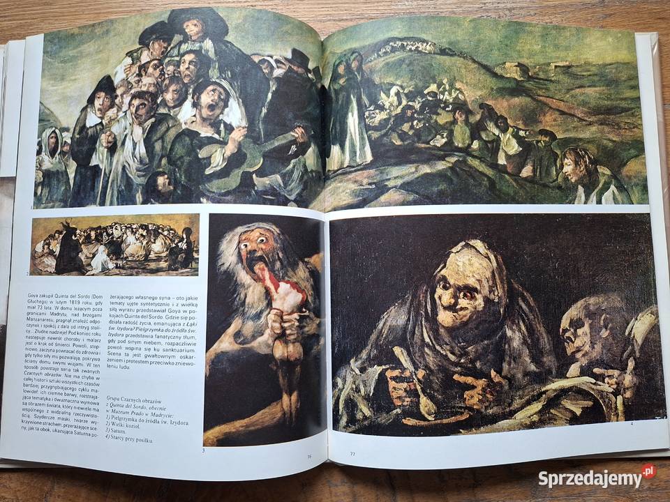Geniusze sztuki Goya KAW Rok wydania 1987 małopolskie Kraków