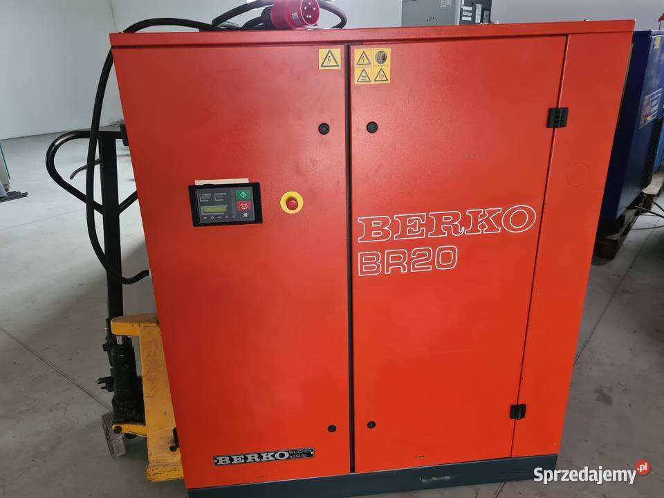 Sprężarka śrubowa BERKO BR 20 15 kw wielkopolskie