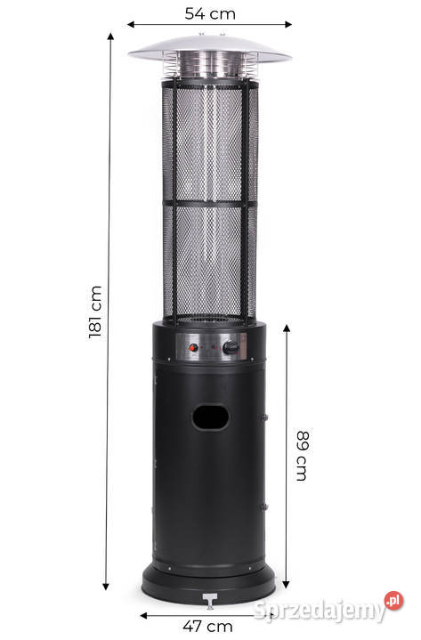 Ogrzewacz parasol gazowy grzejnik 11 kW szklany opolskie Smogorzów