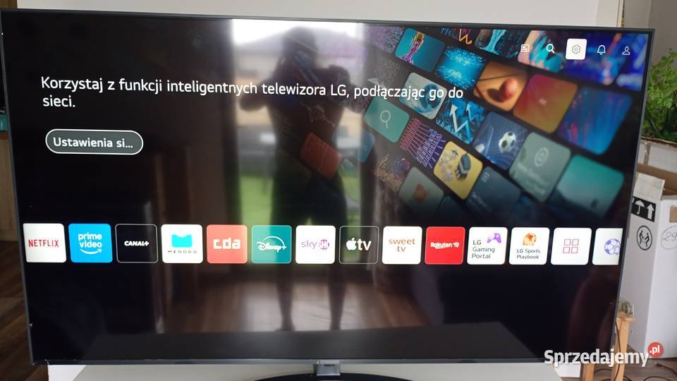 Telewizor 60 LG 4K UHD WebOS 60cale Kock sprzedam