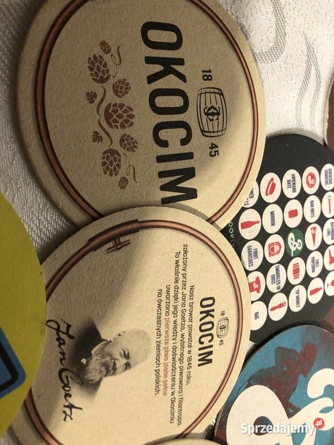 podkładek pod szklanki czy kufle do piwa Zegrze