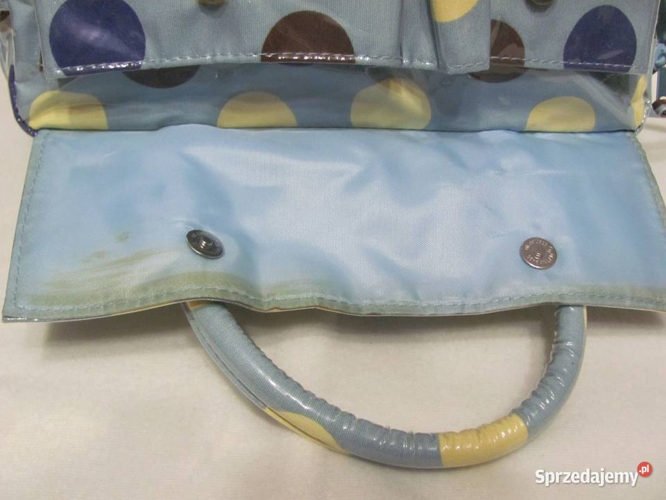 Torebka w grochy wodoodporna DEBENHAMS lubelskie Zamość