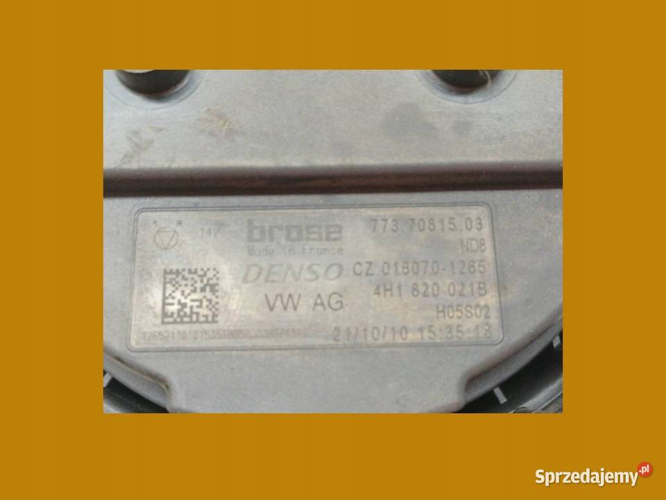 DMUCHAWA NAWIEWU 4H1820021B Audi A8 III 2010 D4 świętokrzyskie sprzedam