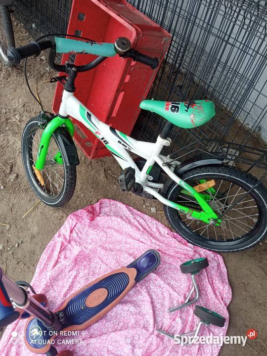 Rowerek dziecięcy bmx 16 plus hulajnoga podkarpackie