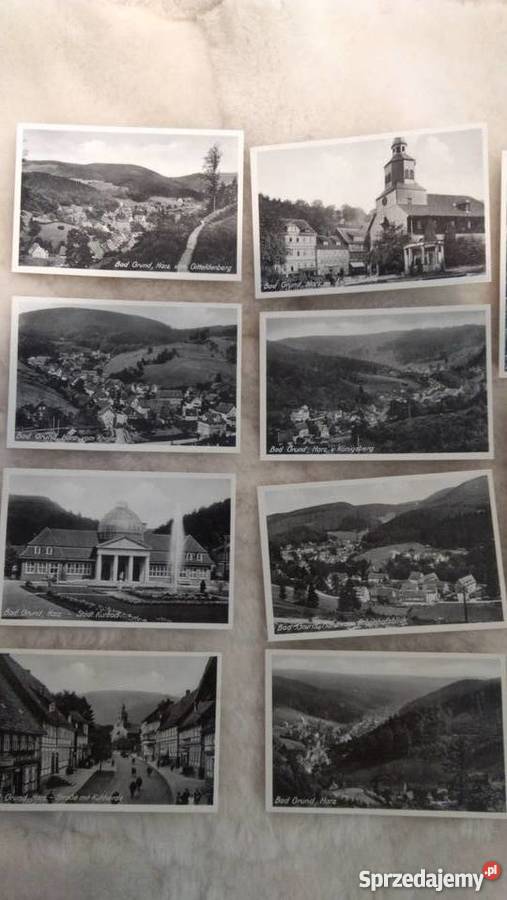 Bad Grund pocztówki mini Niemcy lata dwudzieste Sieradz