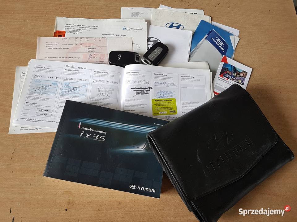 Hyundai IX35 20 CRDI 2 komplety kół OLIWKOWY diesel mazowieckie