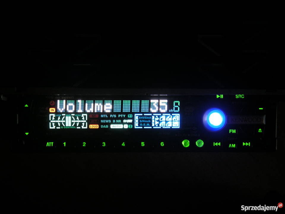 Kenwood KDCMP6090R radio samochodowe cd mp3winda Augustów