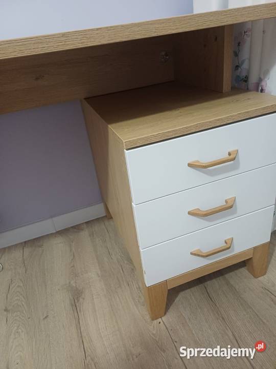 Biurko Meblik scandi hygge oak 130x60 Biurka Bełchatów