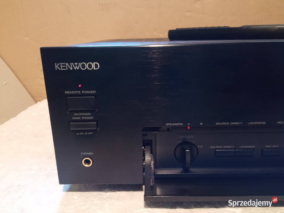 KENWOOD KA7090R z pilotem Wzmacniacze i pokrewne Poznań