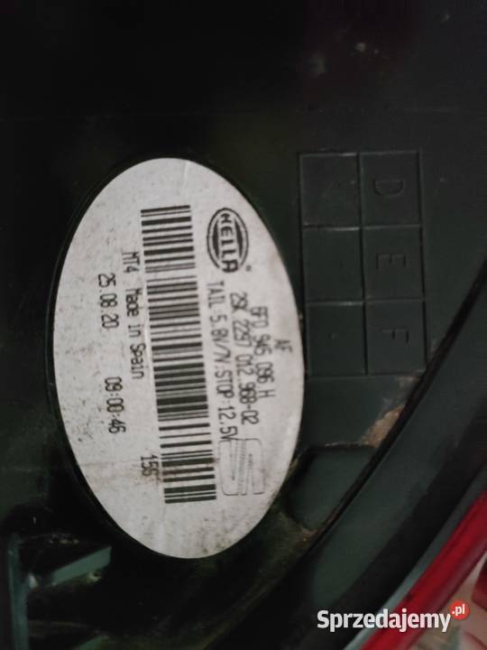 Lampa tył seat ibiza Bielany Wrocławskie