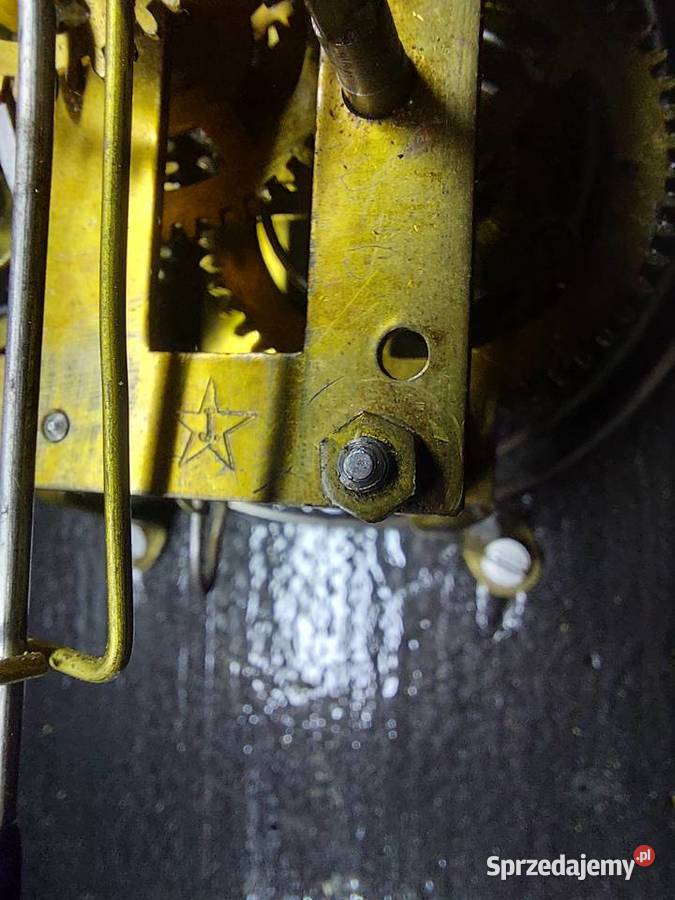 105 Stary zegar ścienny sprawny Junghans Antyki Tczew sprzedam