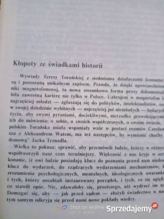 Torańska książki Oni księgarnia Praga mazowieckie Warszawa
