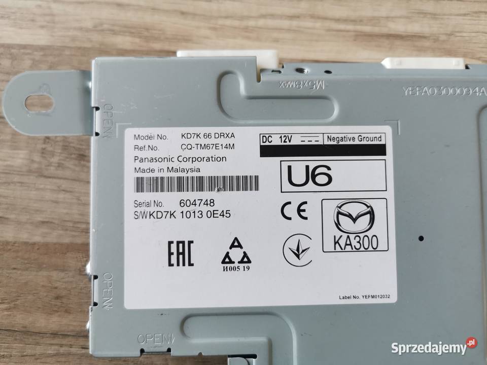 WZAMCNIACZ TUNER RADIA MAZDA CX5 CX5 II dolnośląskie Pielgrzymka sprzedam