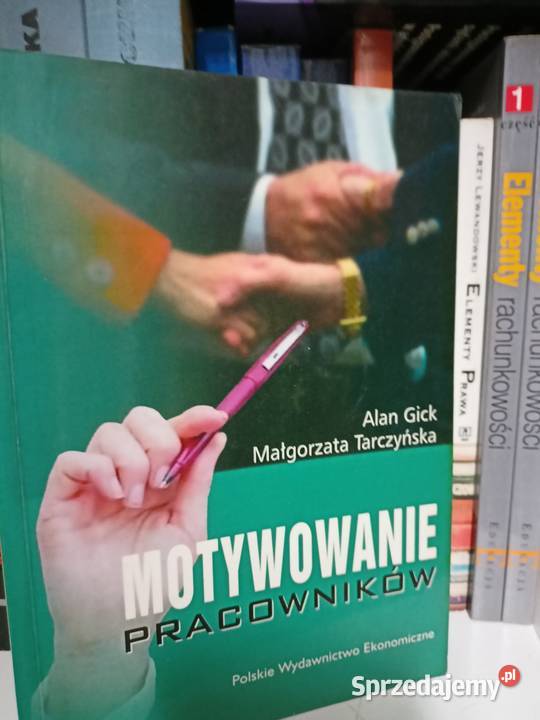 Motywowanie pracowników podręczniki szkolne księgarnia Praga