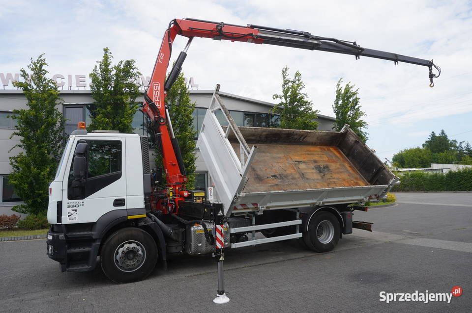 Iveco Stralis 330 E6 HDS Fassi 195A 85 t tempomat Samochody ciężarowe Kraków