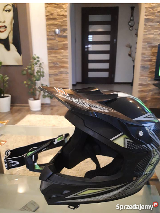 KASK NA MOTOR CROSS ENDURO GARDA SKULL M Olempin sprzedam