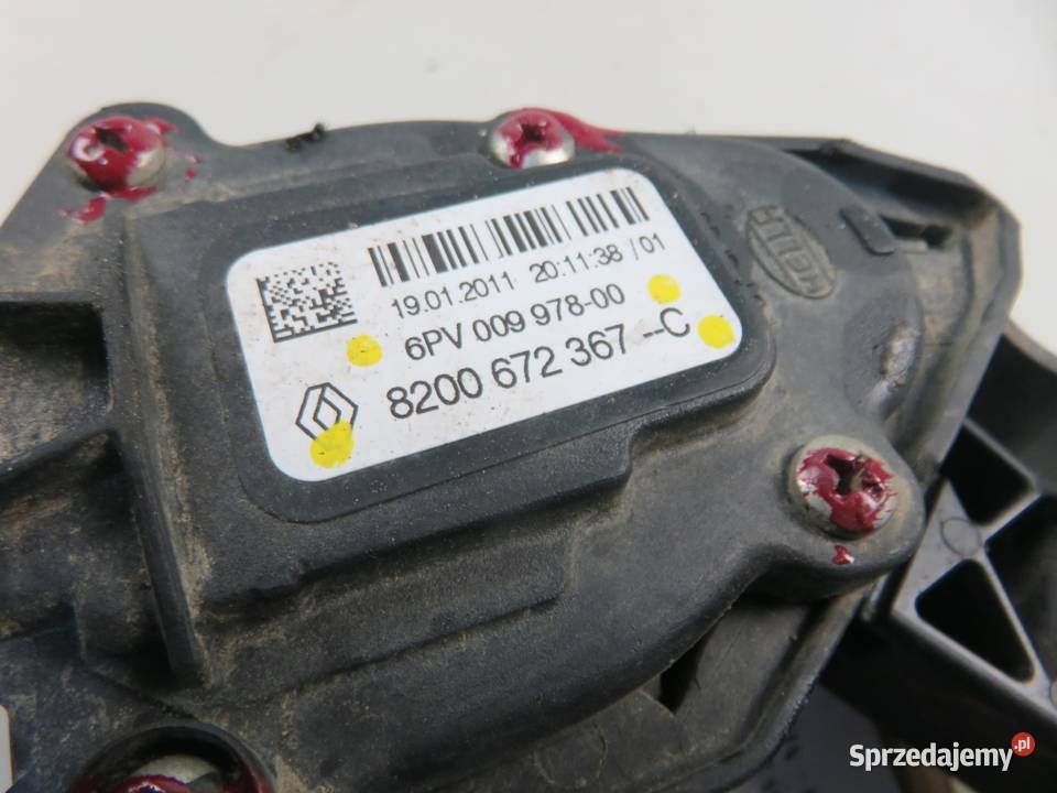 POTENCJOMETR GAZU RENAULT MASTER III 23 dCi sprzedam