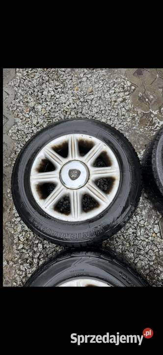 Alufelgi Lancia 4x98 4x100 opony 1956515 Ypsilon Krępiec sprzedam