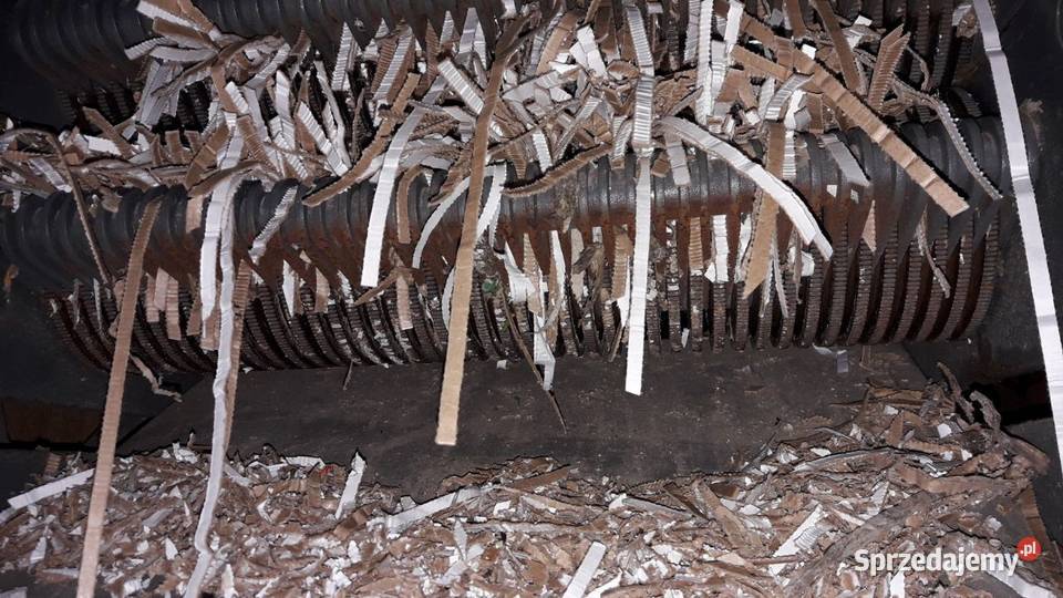 Niszczarka rozdrabniacz do kartonów Krościenko Wyżne