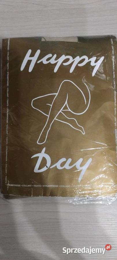 Leginsy w kolorze jasnobeżowym Happy Day Dodatki Lublin