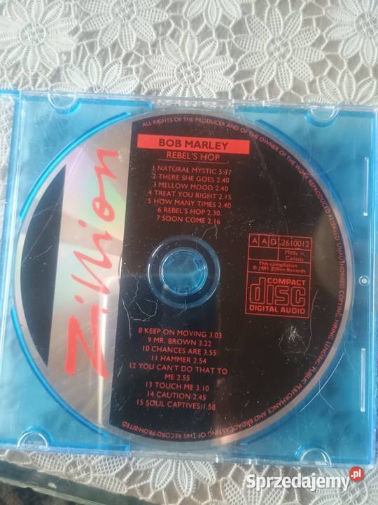 Bob Marley Rebels Hop płyta CD Kazimierza Wielka