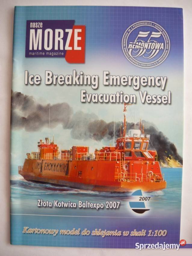 ICE BREAKING EMERGENCY KARTONOWY MODEL NASZE Kraków