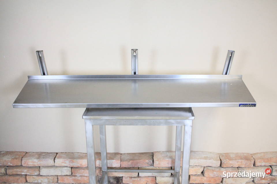 Półka metalowa idealna gastronomii 140x30 Pszczyna